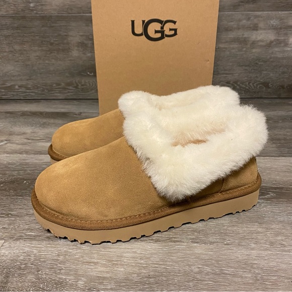 UGG | Nita Closed Back Slippers In Chestnut NEW Gift - Picture 8 of 11